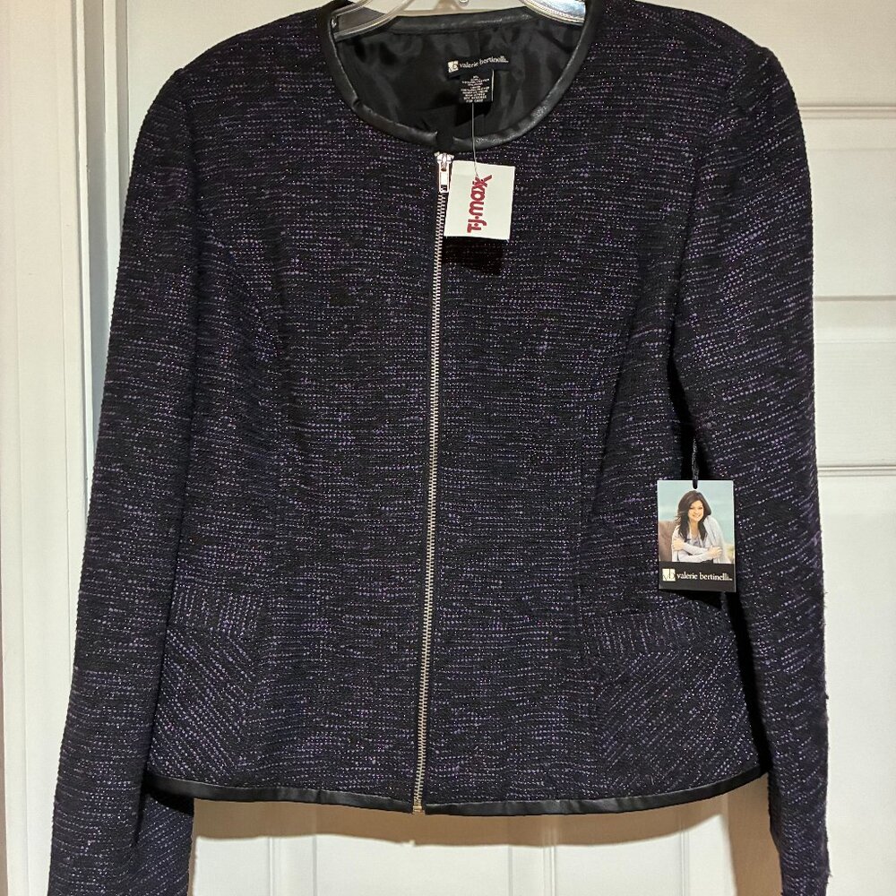 Women's Valerie Bertinelli Shell Jacket, Size XL, New with Tags